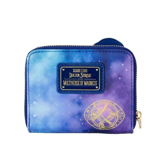 Loungefly Marvel Dr Strange Multiverse Of Madness Zip Around Wallet NWT - Picture 2 of 6